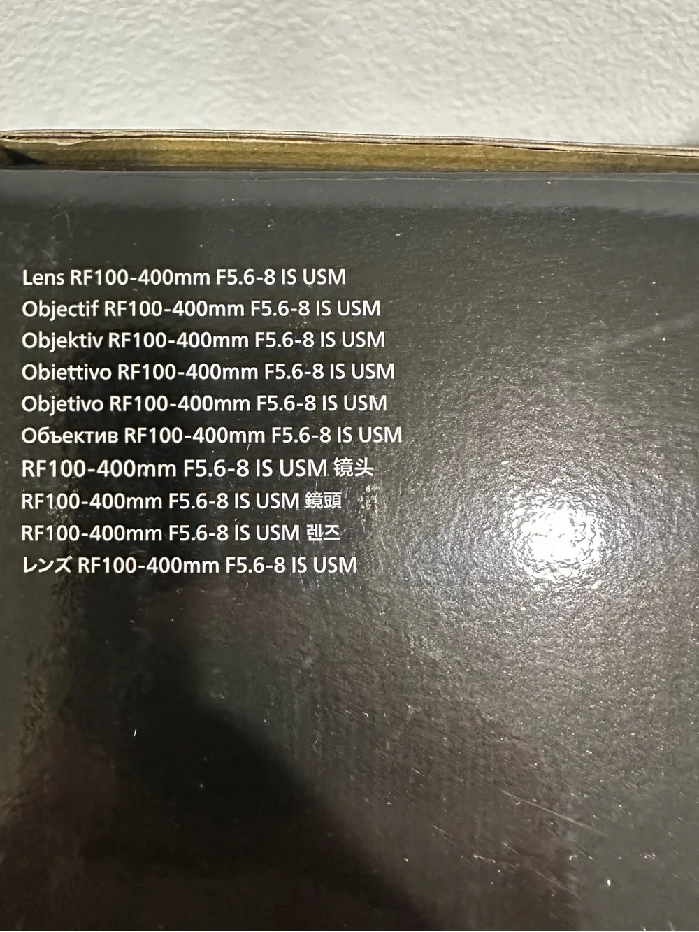 Canon RF100-400mm F5.6-8 is USM Telephoto Lens, Black